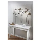 Përbërja e 3 paneleve që përshkruajnë 3 buqeta me lule të prodhuara në Itali - Colleen Viadurini