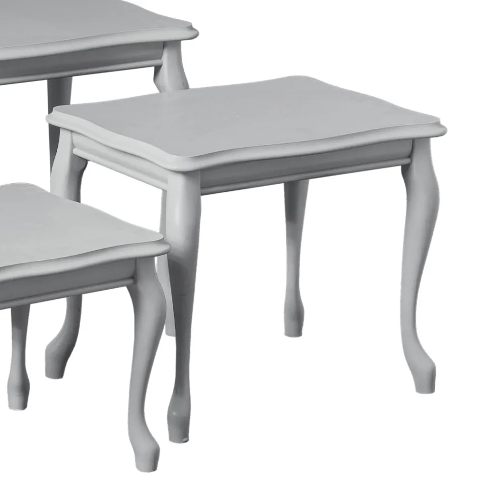 Përbërja prej 3 tavolinash kafeje të madhësive të ndryshme Made in Italy - Mummu Viadurini