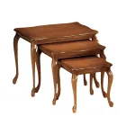 Përbërja prej 3 tavolinash kafeje të madhësive të ndryshme Made in Italy - Mummu Viadurini