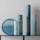 Përbërja e 4 vazove dhe pjesëve qendrore në Porcelani të pikturuar me dorë - Liberio Viadurini