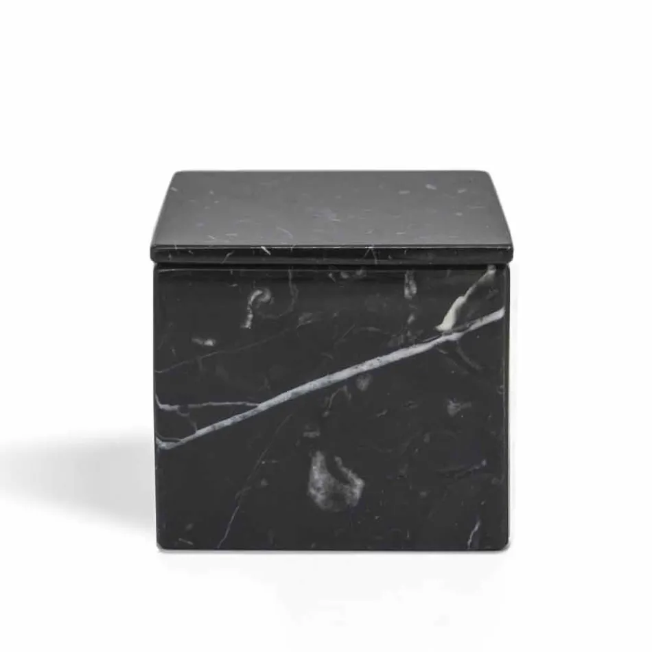 Përbërja e aksesorëve të banjës me mermere të bëra në Itali, 4 copë - Deano Viadurini