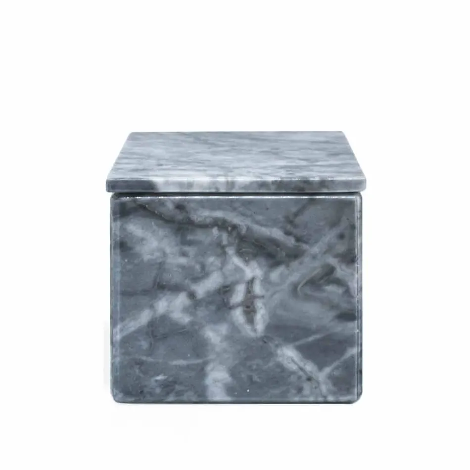 Përbërja e aksesorëve të banjës me mermere të bëra në Itali, 4 copë - Deano Viadurini