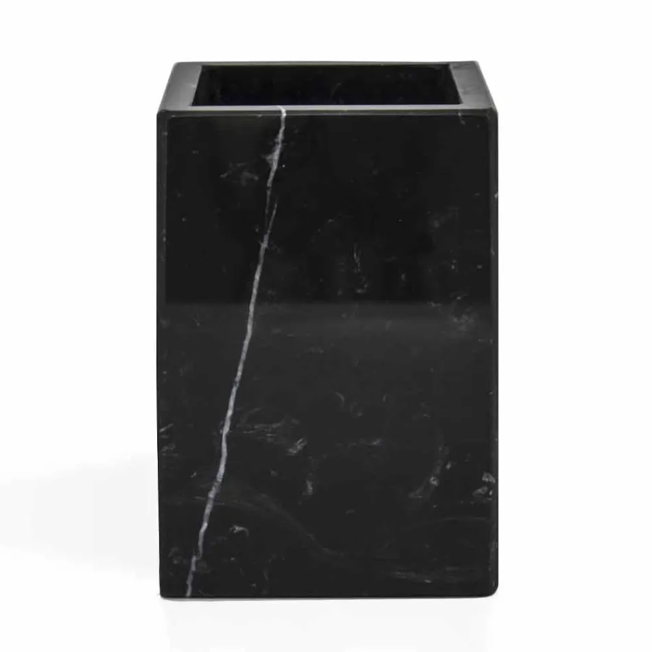 Përbërja e aksesorëve të banjës me mermere të bëra në Itali, 4 copë - Deano Viadurini