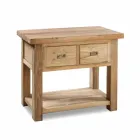 Përbërja e mobiljeve moderne të banjës në dru të ngurtë dru tik - i vockël Viadurini