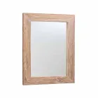 Përbërja e mobiljeve moderne të banjës në dru të ngurtë dru tik - i vockël Viadurini