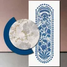 Përbërja e pikturave prej druri me printim abstrakt Prodhuar në Itali - Brazil Viadurini