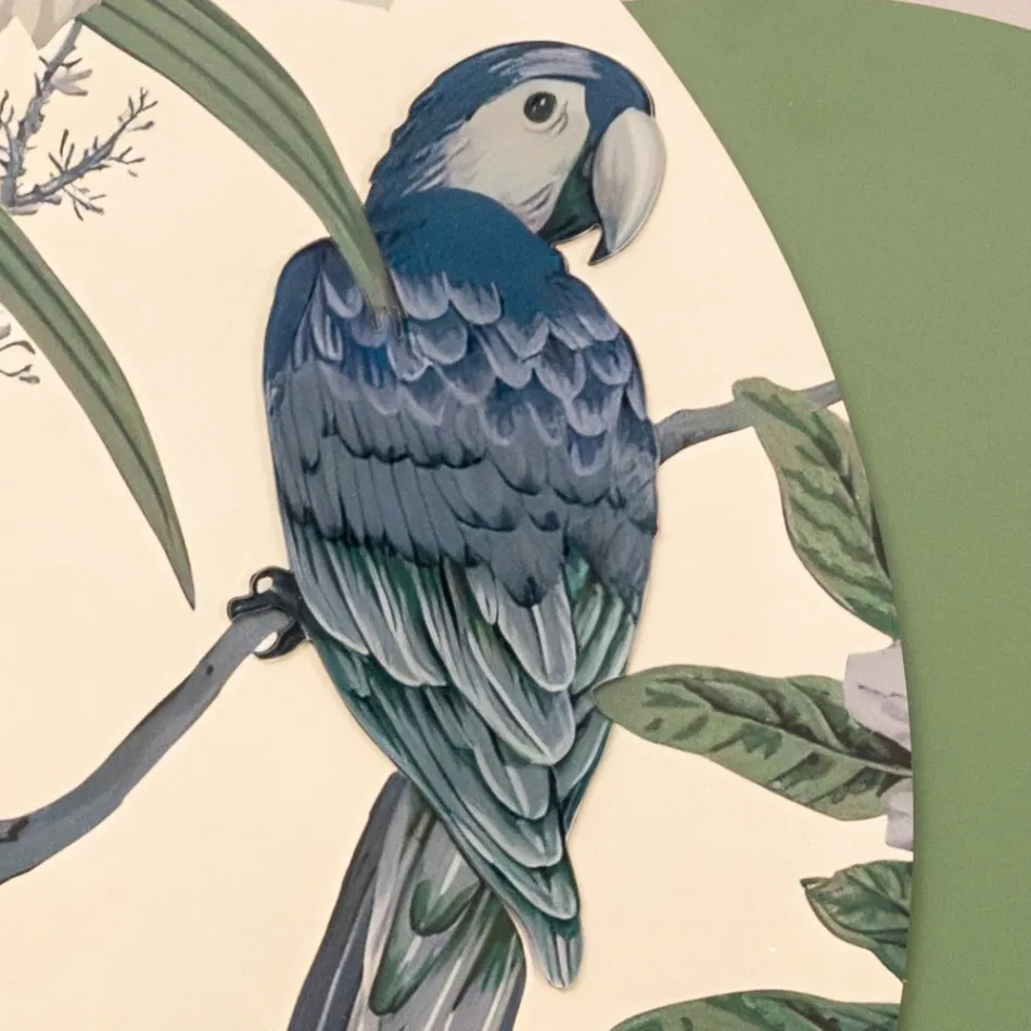 Përbërja e pikturave prej druri me printim tropikal Prodhuar në Itali - Xhamajka Viadurini