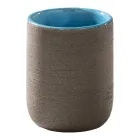 Përbërja e kabinetit të banjës në këmbë falas, përfshirë aksesorët blu - Carolie Viadurini