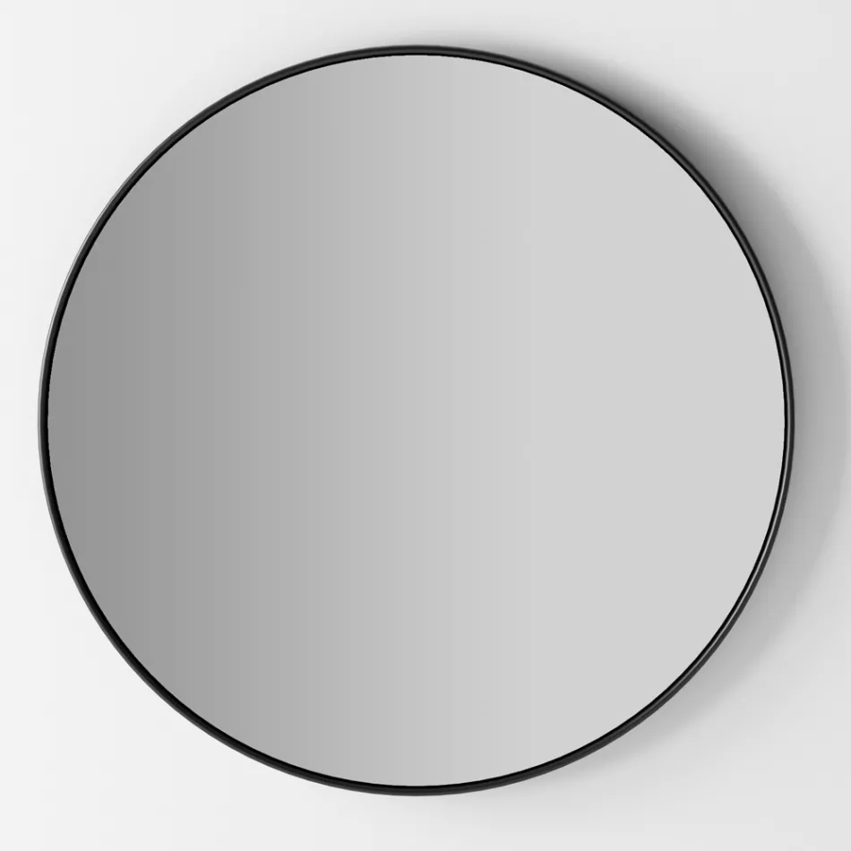 Kompozim i kabinetit të banjës me lavaman, bazë dhe pasqyrë Prodhuar në Itali - Hoscar Viadurini