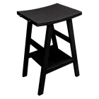 Kompozim i kabinetit të banjës së zezë i kompletuar me pasqyrë dhe aksesorë - Maryse Viadurini