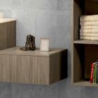 Përbërja banjo me mobilje prej druri të bëra në Itali Forl Viadurini