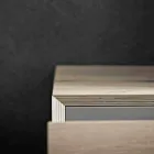 Përbërja banjo moderne e mobiljeve për dizajnin tokësor të prodhuara në Itali - Farart6 Viadurini