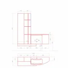 Përbërja e Banjës, Pezullimi i Dizajnit Modern Italian - Callisi10 Viadurini