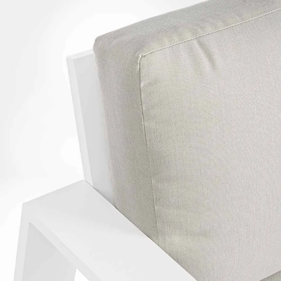 Përbërja e dhomës së ndenjes në natyrë në alumin me jastëkë pëlhure - Yoshi Viadurini