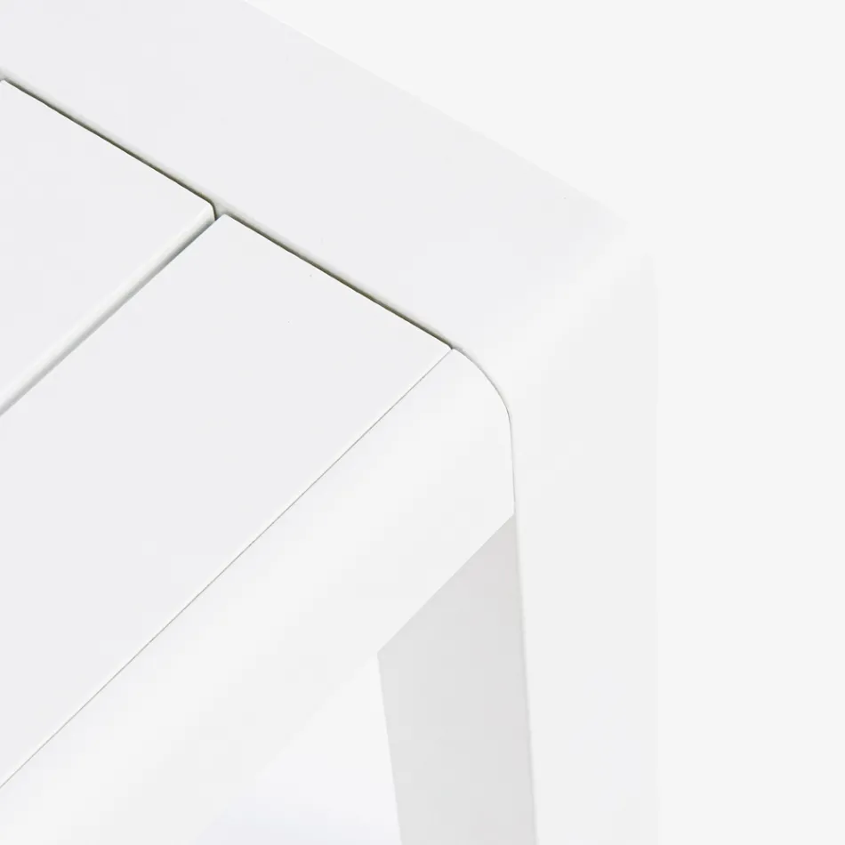 Përbërja e dhomës së ndenjes në natyrë në alumin dhe pëlhurë, Homemotion - Francine Viadurini