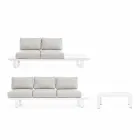 Përbërja e dhomës së ndenjes në natyrë në pëlhurë alumini dhe lëvizjeje shtëpie - Francine Viadurini