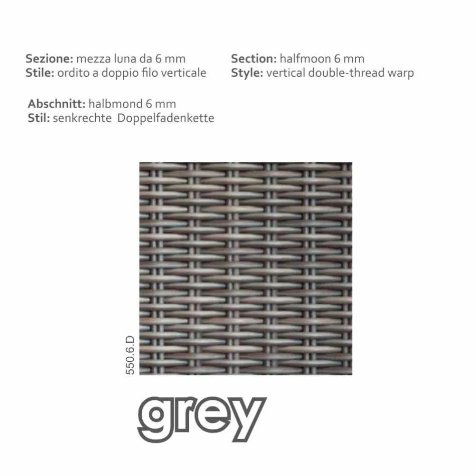 Përbërja e kopshtit artizanal Ania, dizajn modern Viadurini