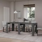 Konsolë e zgjerueshme deri në 181 cm në esencë melamine Prodhuar në Itali - Castello Viadurini