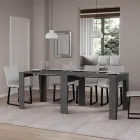 Konsolë e zgjatur deri në 211 cm në melaminë në thelb Made in Italy - Incantesimo Viadurini