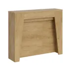 Konsolë e zgjatur deri në 211 cm në melaminë në thelb Made in Italy - Incantesimo Viadurini