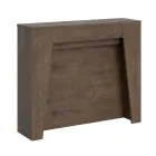 Konsolë e zgjatur deri në 211 cm në melamine në thelb Made in Italy - Incantesimo Viadurini