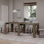 Konsolë e zgjatur deri në 211 cm në melaminë në thelb Made in Italy - Incantesimo Viadurini