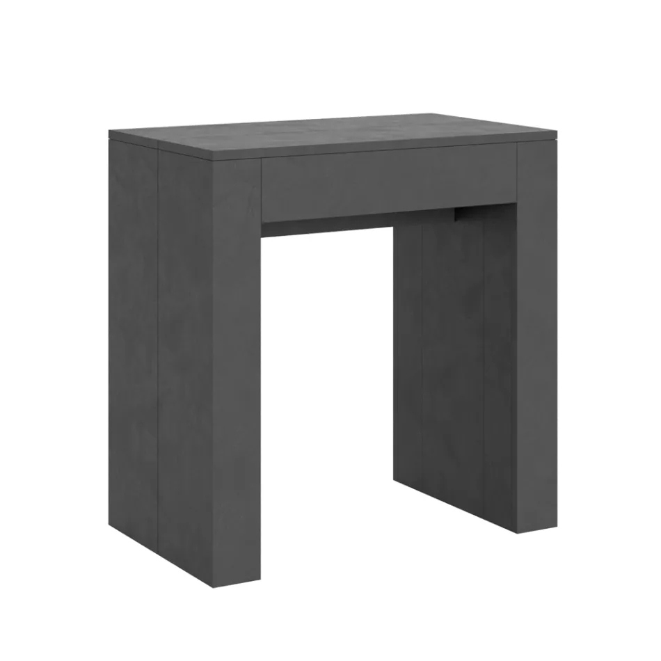 Konsolë e zgjerueshme deri në 299 cm me zgjatime të brendshme Made in Italy - Hourglass Viadurini