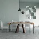 Konsolë e zgjerueshme deri në 300 cm me këmbë të mbarimit të ariut Prodhuar në Itali - Destino Viadurini