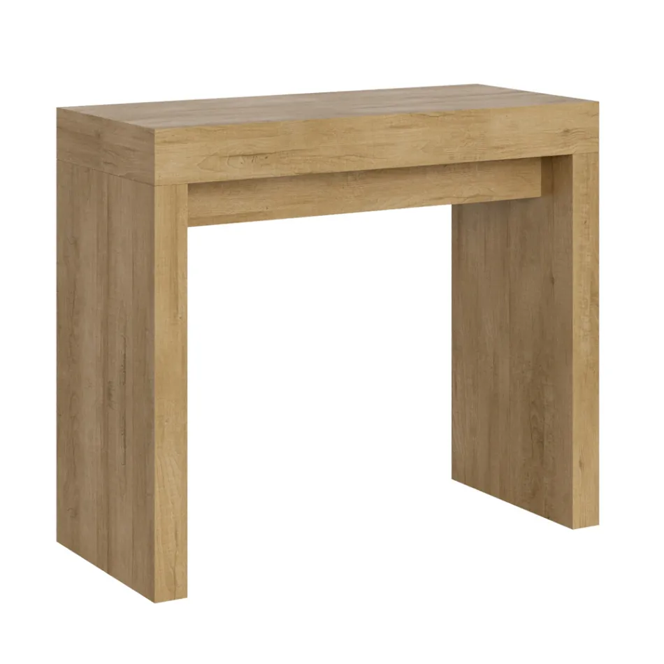 Konsolë e zgjerueshme deri në 300 cm me mbështetje me 2 këmbë Prodhuar në Itali - Phantom Viadurini