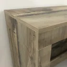 Konsola e zgjatur deri në 300 cm nga hyrja ose dhoma e ndenjes në dru - Katharina Viadurini