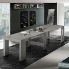 Konsola e zgjatur deri në 300 cm nga hyrja ose dhoma e ndenjes në dru - Katharina Viadurini