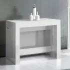 Konsola e zgjatur deri në 300 cm nga hyrja ose dhoma e ndenjes në dru - Katharina Viadurini