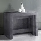 Konsola e zgjatur deri në 300 cm nga hyrja ose dhoma e ndenjes në dru - Katharina Viadurini