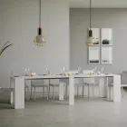 Konsolë e zgjerueshme deri në 308 cm me mbështetje qendrore Made in Italy - Oracle Viadurini