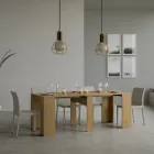 Konsolë e zgjerueshme deri në 308 cm me mbështetje qendrore Made in Italy - Oracle Viadurini