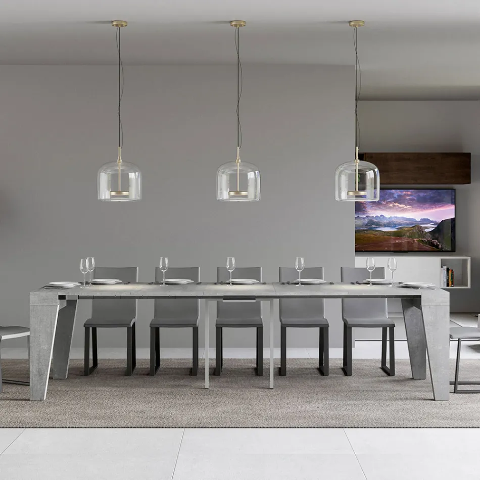 Konsola e zgjerueshme e disponueshme në 2 madhësi të ndryshme Made in Italy - Grifone Viadurini