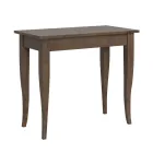 Konsola e zgjerueshme prej arrës ose hirit të bardhë Prodhuar në Itali - Folletto Viadurini