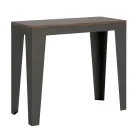 Konsolë e zgjatur deri në 300 cm në Mikrogrimca druri Made in Italy – Flamber Viadurini