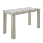 Konsolë e zgjerueshme në dru hiri me shtesa Prodhuar në Itali - Gandalf Viadurini