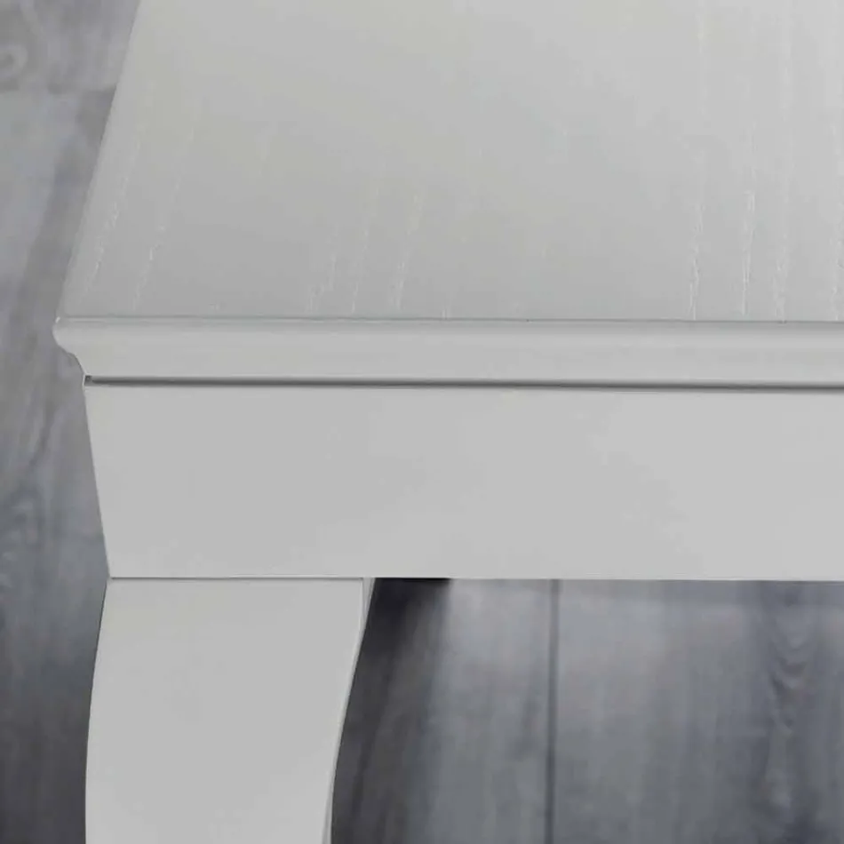 Konzollë e zgjatur në dru të ashpër të hirtë me gri gri - qukapiku Viadurini