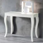 Konzollë e zgjatur në dru të ashpër të hirtë me gri gri - qukapiku Viadurini