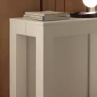 Konzollë e zgjerueshme në poret e hapura të bardha të palosura të Bosa Viadurini