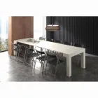 Konzollë e zgjerueshme në poret e hapura të bardha të palosura të Bosa Viadurini