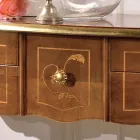 Konzola klasike prej druri 3 ose 5 sirtarë luksoze Prodhuar në Itali - Londër Viadurini