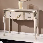 Konzola klasike prej druri 3 ose 5 sirtarë luksoze Prodhuar në Itali - Londër Viadurini