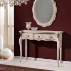 Konzola klasike prej druri 3 ose 5 sirtarë luksoze Prodhuar në Itali - Londër Viadurini