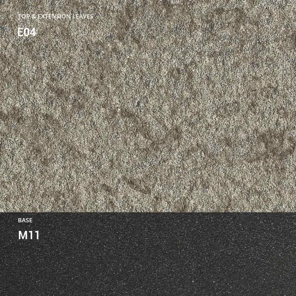 Konsolë me majë me efekt llaçi dhe bazë metalike Prodhuar në Itali - Timedio Viadurini