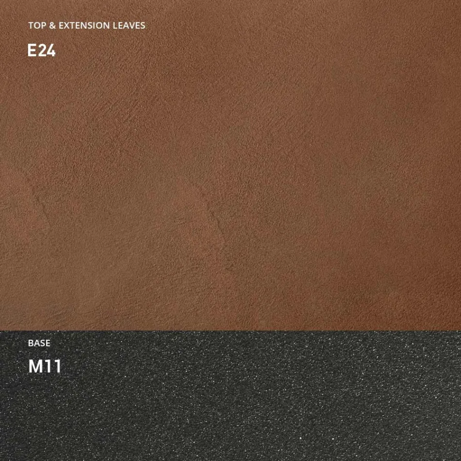 Konsolë me majë me efekt llaçi dhe bazë metalike Prodhuar në Itali - Timedio Viadurini