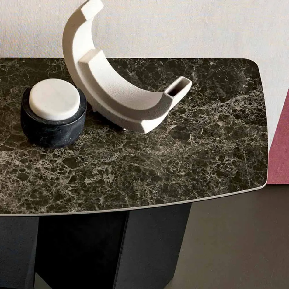 Krijuar në Itali Console Design në Qeramikë dhe Qelq - Rastësisht Viadurini