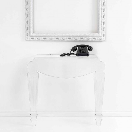 Konsol dizajni në pleksiglas transparent të prodhuar në Itali, Afrikë Viadurini